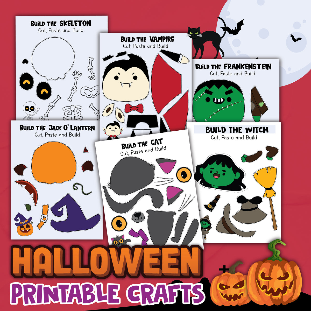 Halloween Printable Crafts
