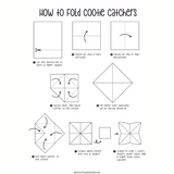 How to fold cootie catchers