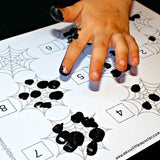 spiders web fingerprint counting