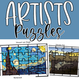printable puzzles famous artists