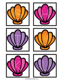 Shell Alphabet Tracing Cards