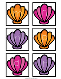 Shell Alphabet Tracing Cards