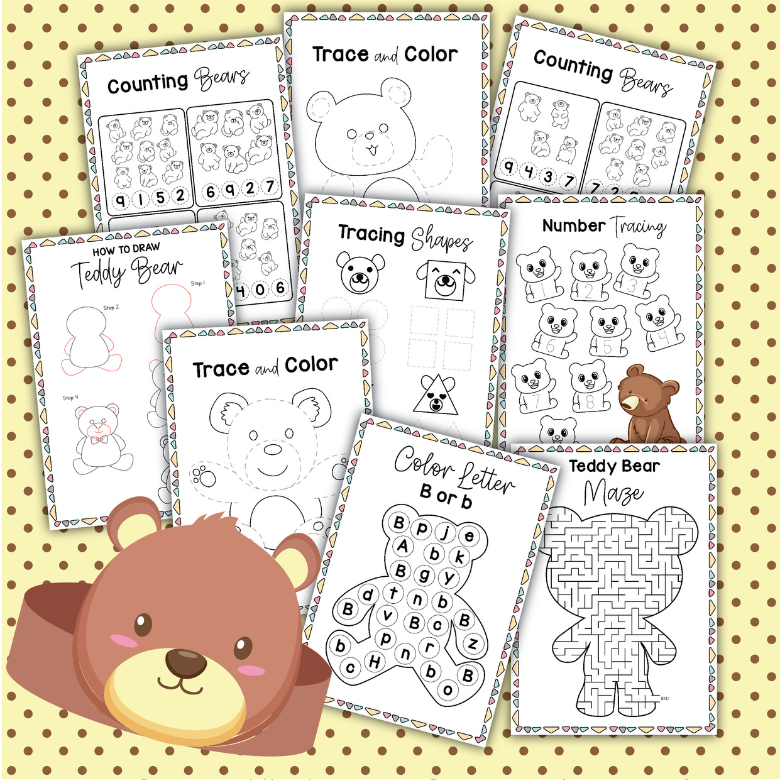 Teddy Bear Printables