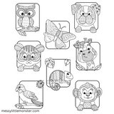 3d animal templates