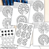 printable fish craft template