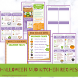 Halloween mud kitchen recipes