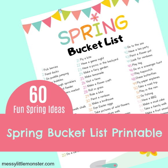 spring bucket list