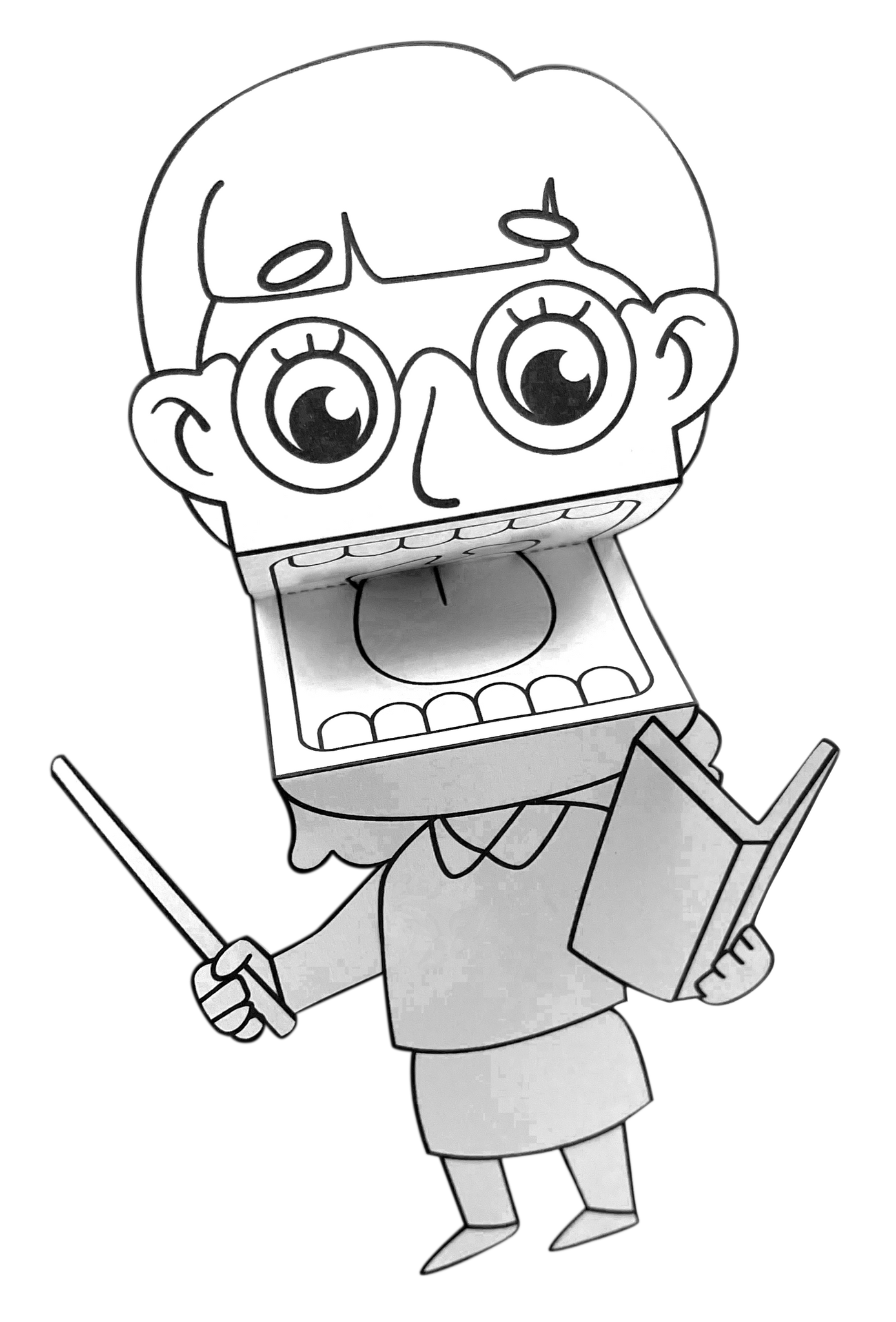 Community Helper Occupation Craft Puppet Craft Messy Little Monster
