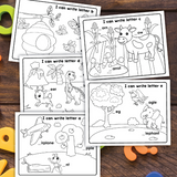 alphabet coloring worksheets