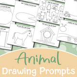 animal drawing prompts