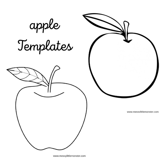 apple template