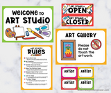 art studio dramatic play