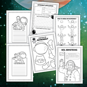 printable astronaut activity worksheets