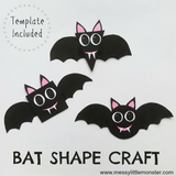 bat craft for toddlers and preschoolers