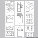 printable castle craft