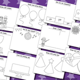 celebration drawing prompts for kids