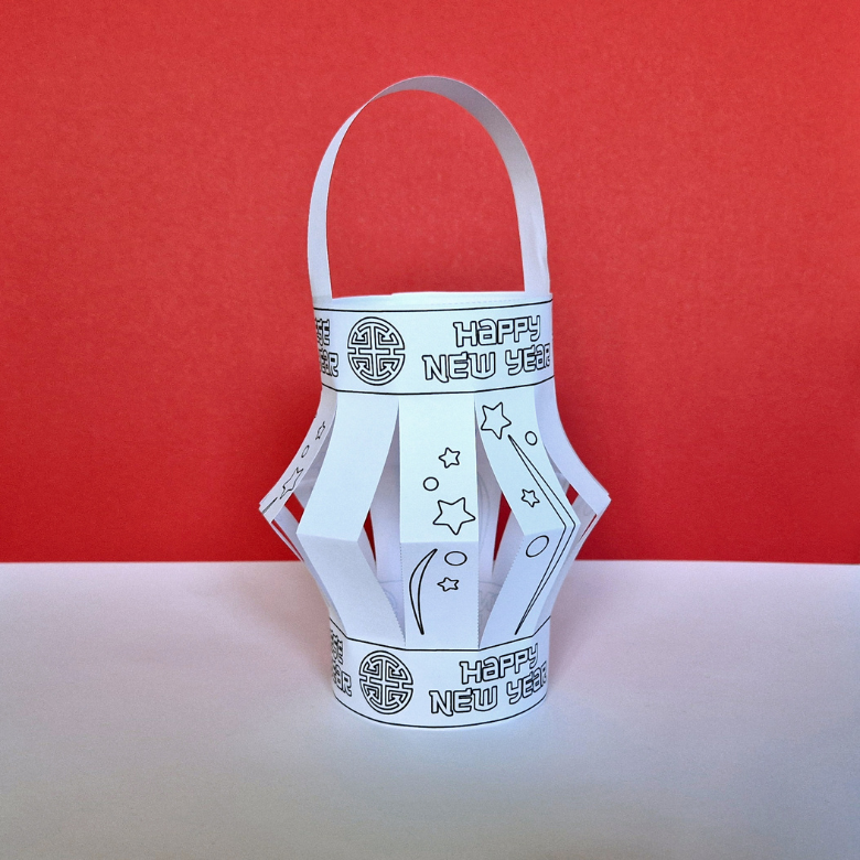Chinese Paper Lantern Template Messy Little Monster Shop