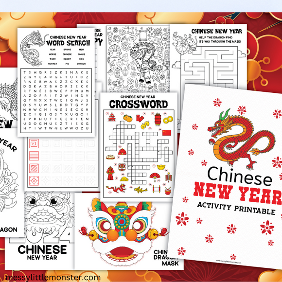 Chinese New Year activity printable 