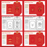 chinese new year red envelope template
