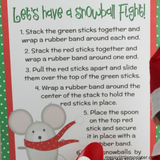 Christmas Catapult Craft Instructions