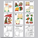 Christmas gnome template