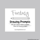 fantasy themed drawing prompts