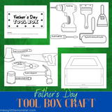 Father's Day toolbox craft for kids