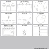 food drawing ideas for kids