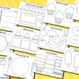 food drawing ideas