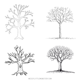 tree printable template