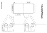 printable gingerbread house template