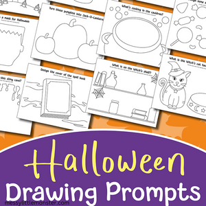 halloween drawing prompts