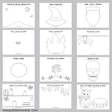 halloween drawing prompts for kids