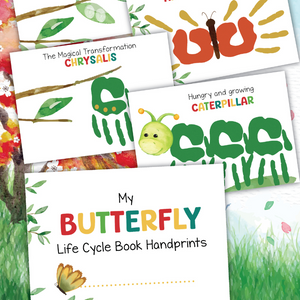 handprint butterfly life cycle craft