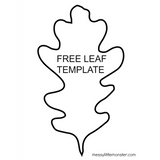 leaf template