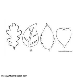 leaf template