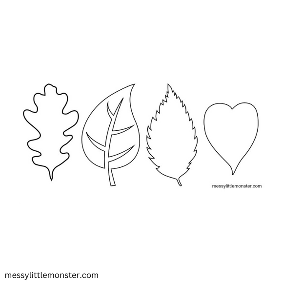 leaf template