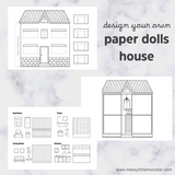 paper dolls house printable