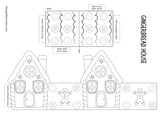 gingerbread house template