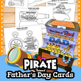 pirate fathers day cards to color