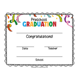 preschool graduation certificate