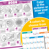 printable calendar for kids