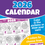 printable calendar for kids