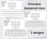 Hanukkah hat craft