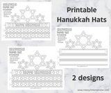 Hanukkah paper hat craft