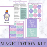 make your own magic potion making kit printables