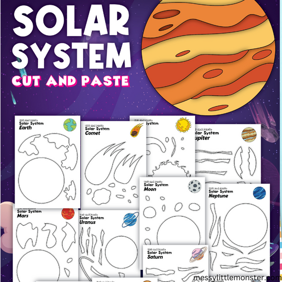Solar System Packet Printable Solar System Worksheets Free Solar System Printables Packet