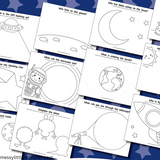 outer space drawing ideas for kids