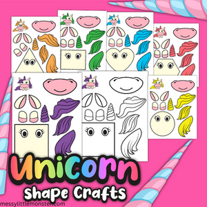 unicorn shape craft
