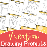 vacation drawing prompts